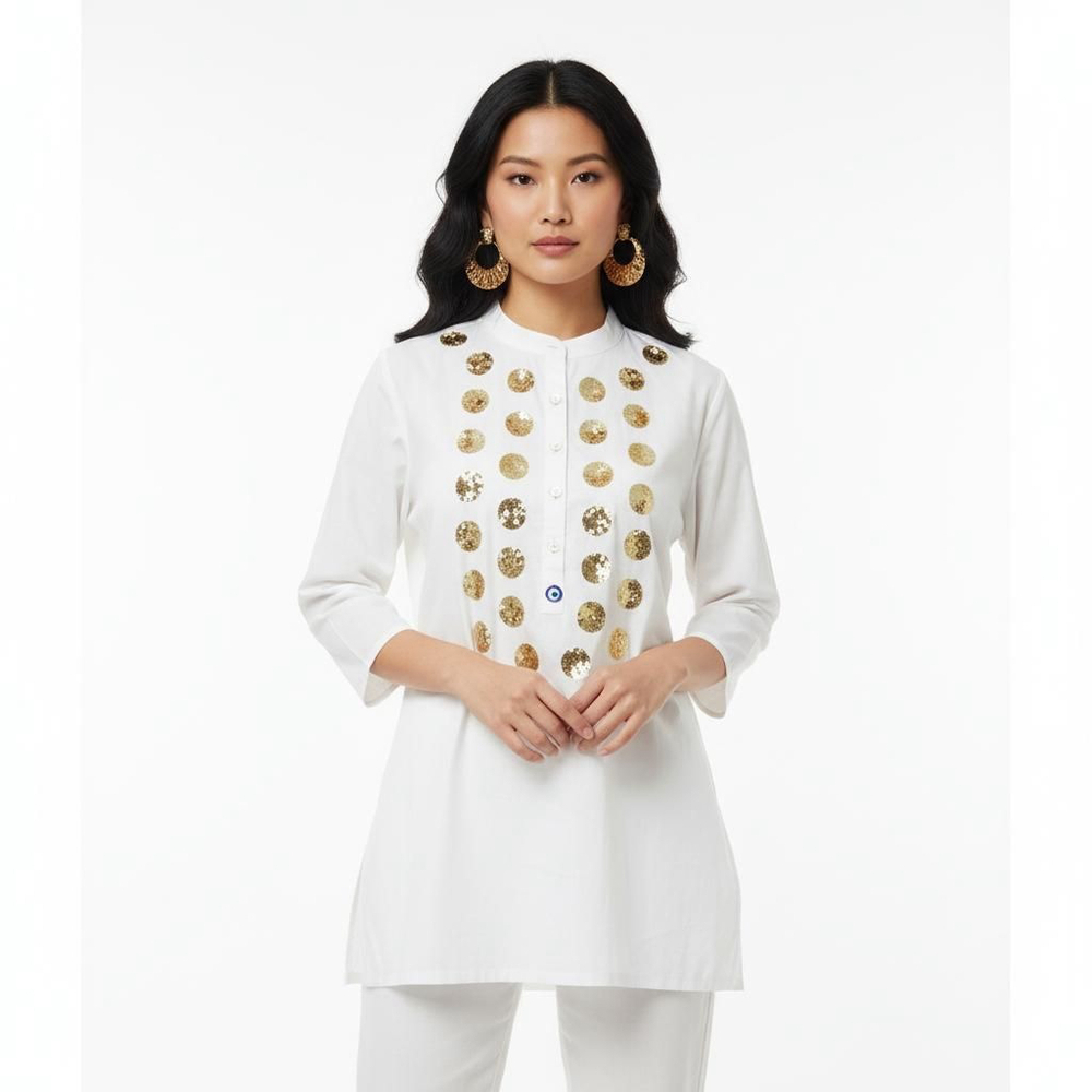 Figue x India Hicks Jasmine Tunic - Small